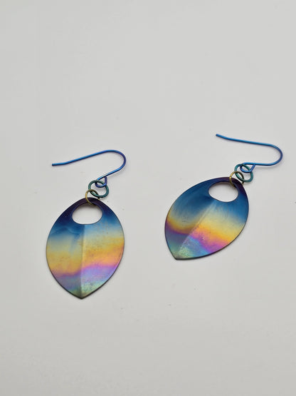 B!tch, He’s Mine Titanium Scale Earrings