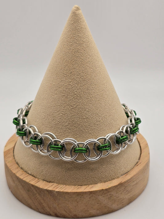 Luck Be A Lady Chainmail Bracelet