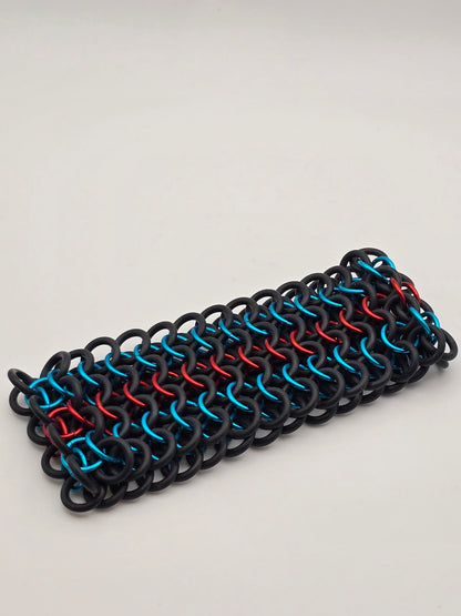 Karmic Reset Chainmail Cuff Bracelet