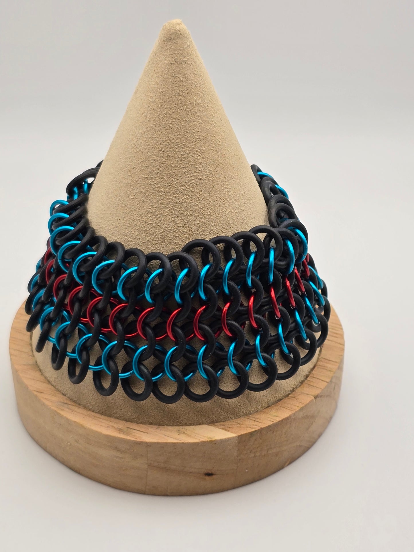 Karmic Reset Chainmail Cuff Bracelet